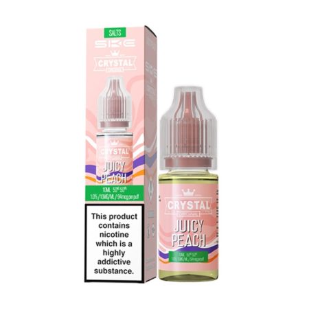 SKE Crystal Nic Salt E-Liquid 10ml - Juicy Peach