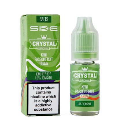 SKE Crystal Nic Salt E-Liquid 10ml - Kiwi Passionfruit Guava