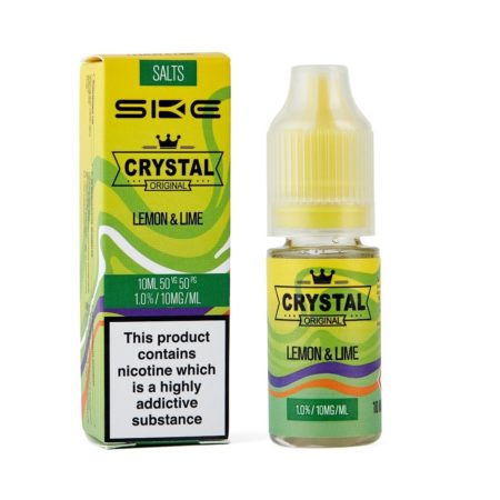 SKE Crystal Nic Salt E-Liquid 10ml - Lemon Lime