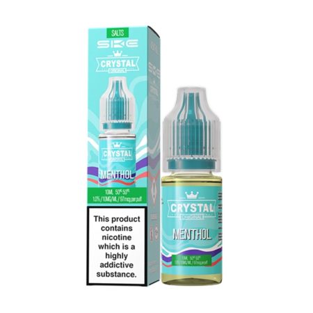 SKE Crystal Nic Salt E-Liquid 10ml - Menthol