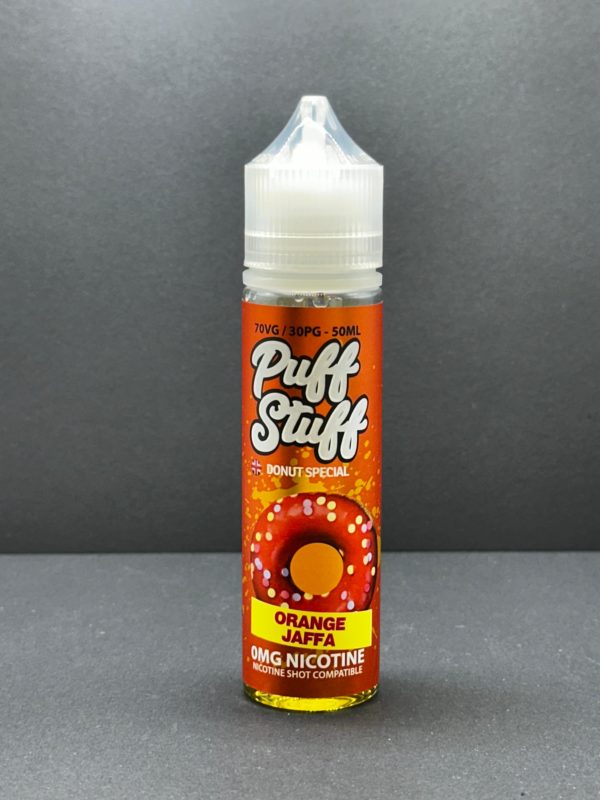 Puff Stuff  Orange Jaffa E Liquid Juice Nic Salt 20
