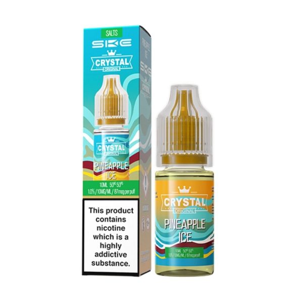 SKE Crystal Nic Salt E-Liquid 10ml - Pineapple Ice