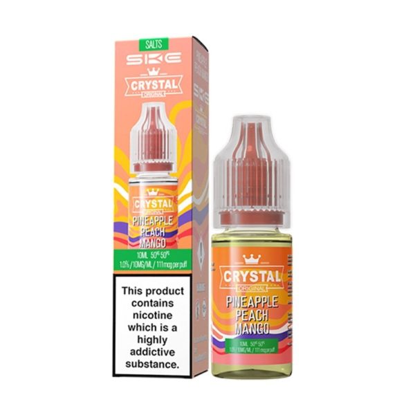 SKE Crystal Nic Salt E-Liquid 10ml - Pineapple Peach Mango