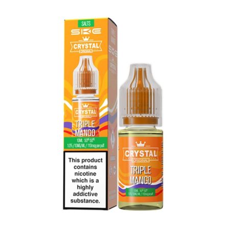 SKE Crystal Nic Salt E-Liquid 10ml - Triple Mango