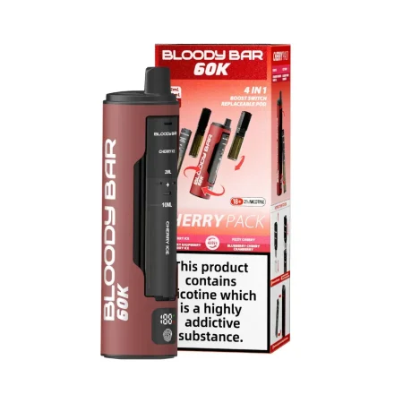 Bloody Bar 60K Cherry Pack Prefilled Vape Kit