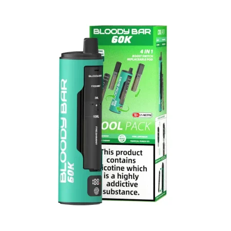 Bloody Bar 60K Cool Pack Prefilled Vape Kit