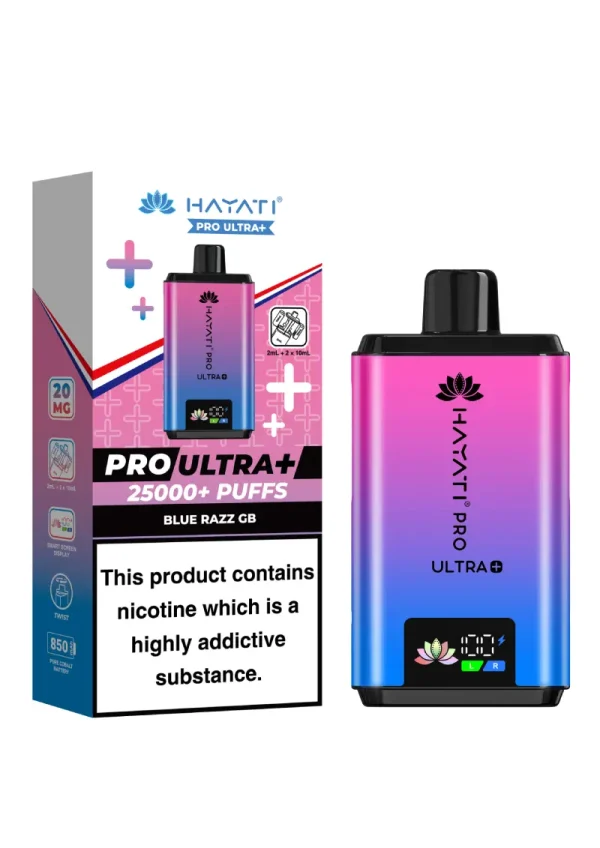 Hayati Pro Ultra Plus Blue Razz GB