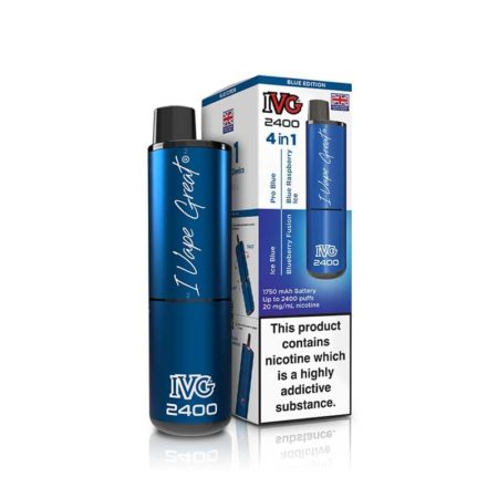 IVG 2400 4in1Blue Edition Prefilled Pod Vape Kit