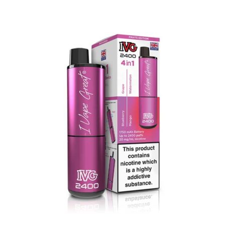 IVG 2400 4in1Fruits Edition Prefilled Pod Vape Kit