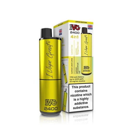 IVG 2400 4in1Lemon Edition Prefilled Pod Vape Kit