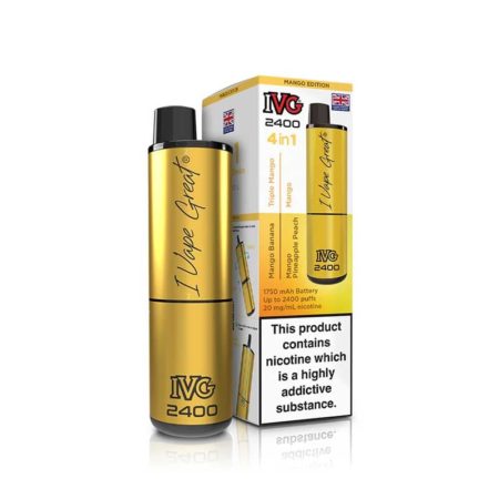 IVG 2400 4in1Mango Edition Prefilled Pod Vape Kit