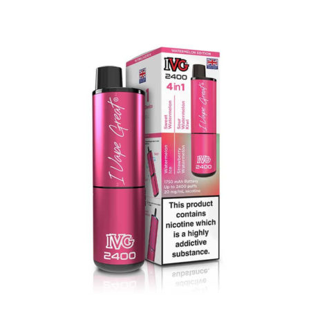 IVG 2400 4in1Watermelon Edition Prefilled Pod Vape Kit