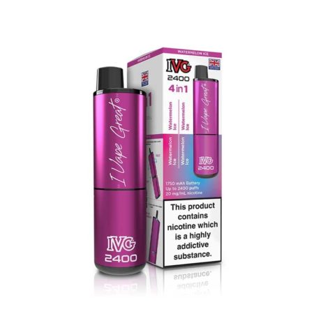 IVG 2400 4in1Watermelon Ice Prefilled Pod Vape Kit