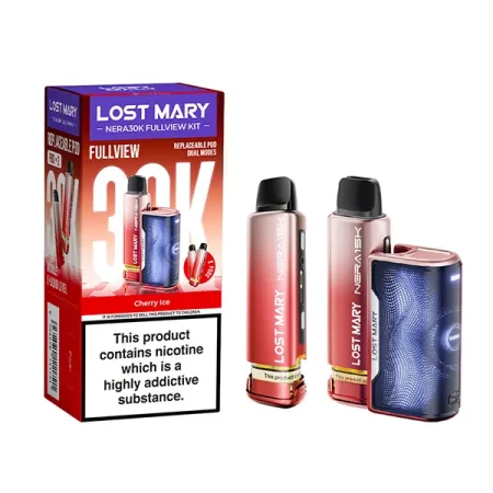 Lost Mary NERA 30K Cherry Ice Vape Kit