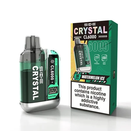 SKE Crystal CL6000 Watermelon Ice Prefilled Pod Vape Kit