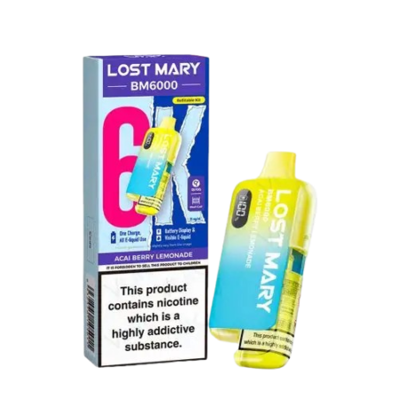Lost Mary BM6000 Acai Barry Lemonade