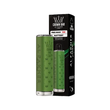 Al Fakher Crown Bar Pro Max 12K Green Device