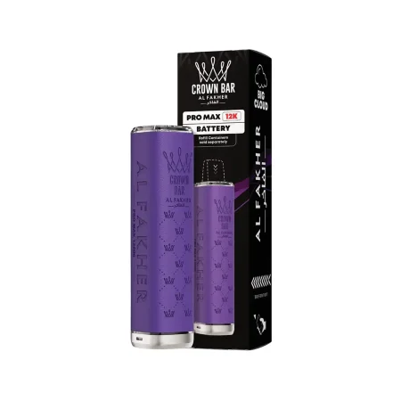 Al Fakher Crown Bar Pro Max 12K Purple Device