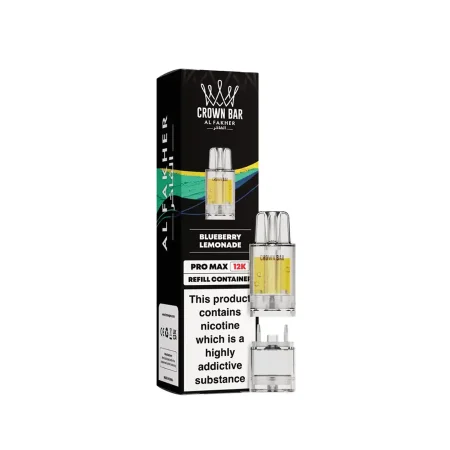 Al Fakher Crown Bar Pro Max 12K Berry Lemonade Refill Pods