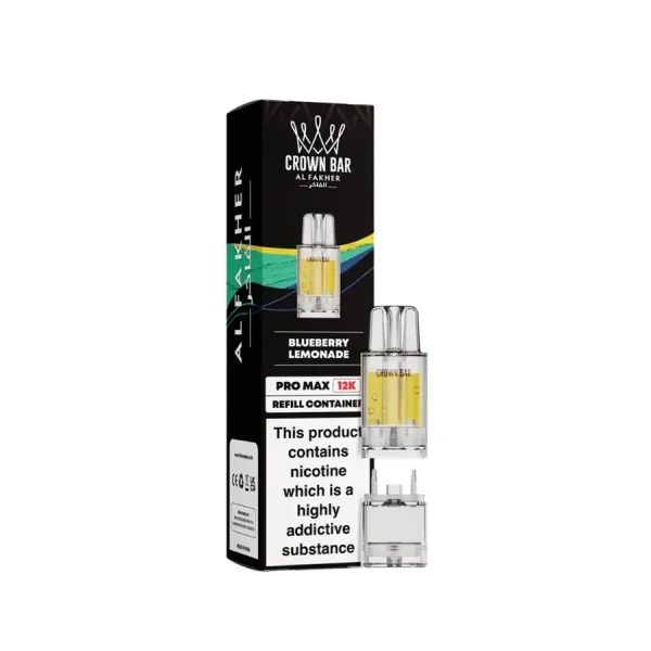 Al Fakher Crown Bar Pro Max 12K Berry Lemonade Refill Pods