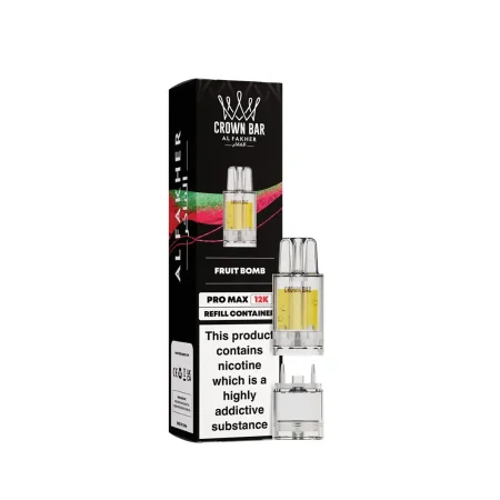 Al Fakher Crown Bar Pro Max 12K Fruit Bomb Refill Pods