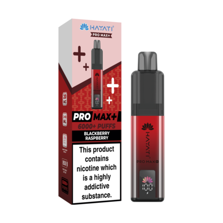 Hayati Pro Max Plus 6000 Blackberry Respberry Refill Pods