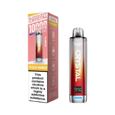 Bloody Bar Crystal 10K Peach Mango Prefilled Vape Kit