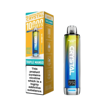 Bloody Bar Crystal 10K Triple Mango Prefilled Vape Kit