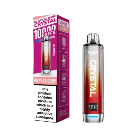 Bloody Bar Crystal 10K Fizzy Cherry Prefilled Vape Kit