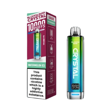 Bloody Bar Crystal 10K Watermelon Ice Prefilled Vape Kit