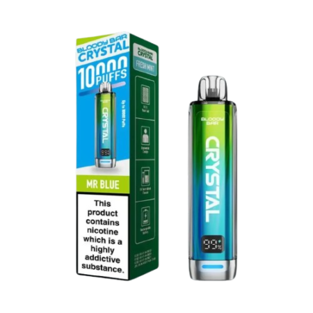 Bloody Bar Crystal 10K Mr Blue Prefilled Vape Kit