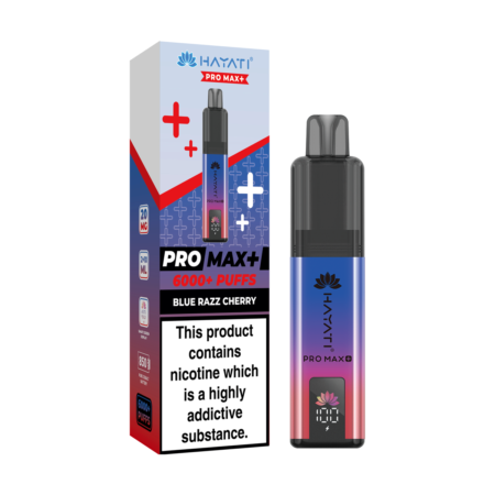 Hayati Pro Max Plus 6000 Blue Razz Cherry Refill Pods