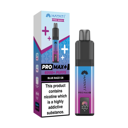 Hayati Pro Max Plus 6000 Blue Razz GB Refill Pods