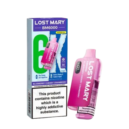Lost Mary BM6000 Blueberry Cherry Cranberry