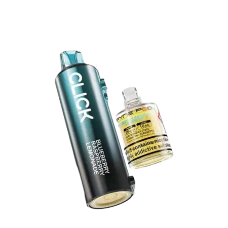Pyne Pod Click Blueberry Respberry Lemonade Prefilled Pod + Refill Container