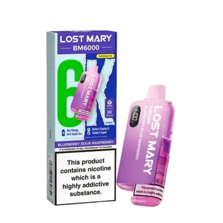 Lost Mary BM6000 Blueberry Sour Respberry