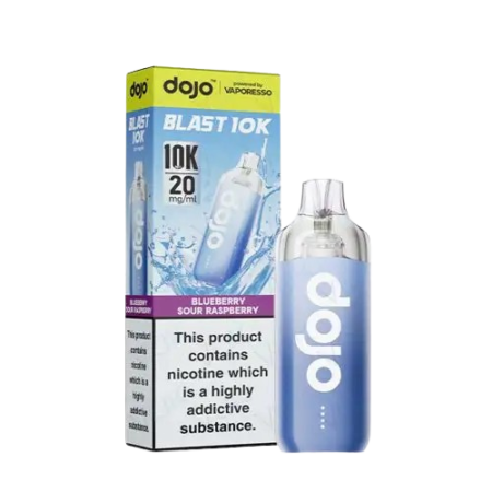 Vaporesso Dojo Blast 10K Blueberry Sour Respberry Prefilled Pod Kit