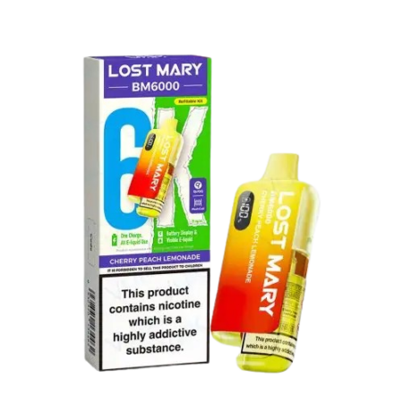 Lost Mary BM6000 Cherry Peach Lemonade