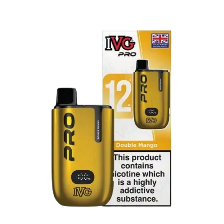 IVG Pro 12 Prefilled 10k Double Mango Vape Kit
