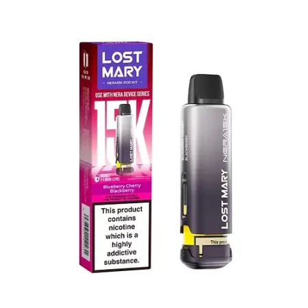 LOST MARY NERA Blueberry Cherry Respberry 15K PRE-FILLED PODS