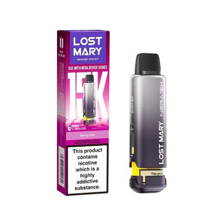 LOST MARY NERA Berry Mix 15K PRE-FILLED PODS