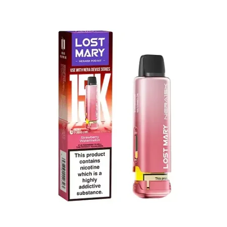 LOST MARY NERA Strawberry Watermelon 15K PRE-FILLED PODS