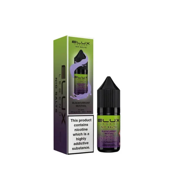 Elux Blackcurrent Menthol 20mg Liquid