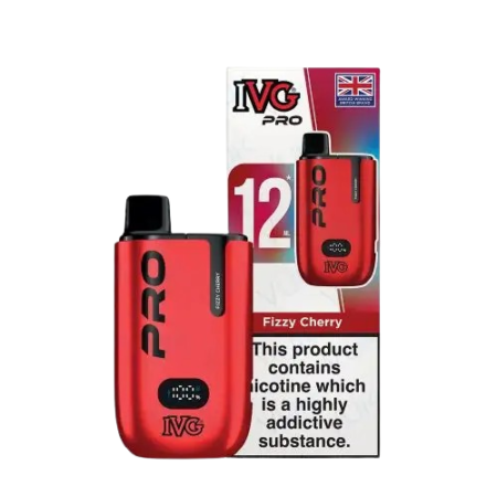 IVG Pro 12 Prefilled 10k Fizzy Cherry Vape Kit