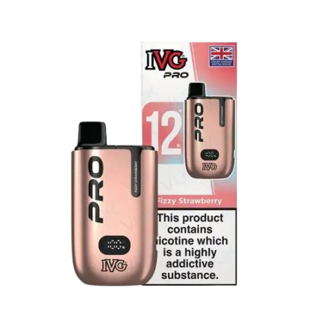 IVG Pro 12 Prefilled 10k Fizzy Strawberry Vape Kit