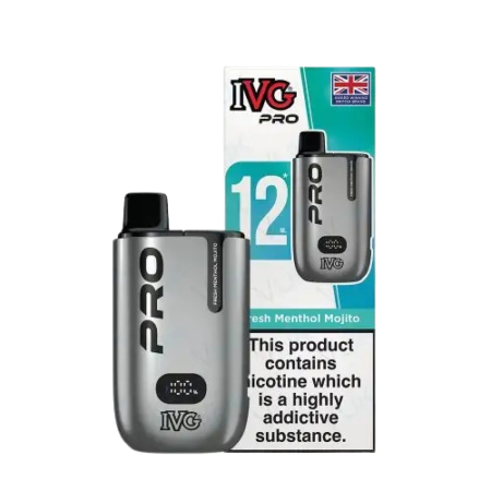 IVG Pro 12 Prefilled 10k Fresh Menthol Mojito Vape Kit