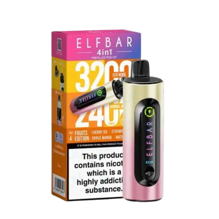 Elf Bar 4-in-1 Prefilled Fruit Edition Vape Kit