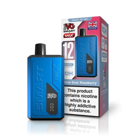 IVG Smart Max 10K Blue Sour Respberry Vape Kit