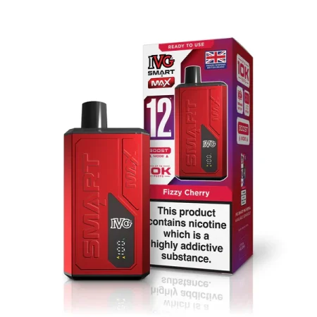 IVG Smart Max 10K Fizzy Cherry Vape Kit