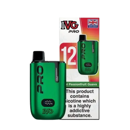 IVG Pro 12 Prefilled 10k Kiwi Passionfruit Vape Kit